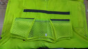 專(zhuān)特反光背心馬甲網(wǎng)格透氣衣服工程施工建筑工地勞務(wù)人力安全服定制 漁網(wǎng)熒光綠 2XL 曬單實(shí)拍圖