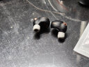 Masentek 耳机耳帽耳塞套头 适用于索尼SONY WF-1000XM4降噪豆蓝牙耳机5 记忆海绵棉原配件装入耳式硅胶 灰小 实拍图