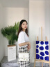 DAFEI DENTON輕奢品牌包包女包2025新款真皮單肩包鹿頭斜挎包520禮物送女友 米白 精美禮盒裝 曬單實(shí)拍圖