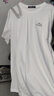 駱駝三防純棉T恤男女士圓領(lǐng)透氣彈力寬松戶(hù)外運動(dòng)休閑情侶短袖夏季 白色，男女同款 L 曬單實(shí)拍圖