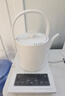 maxwin全自動上水電熱燒水壺泡茶專用茶臺智能底部加水抽水一體保溫恒溫家用不銹鋼長嘴茶藝提梁壺溫控 0.8L 月光白 曬單實拍圖