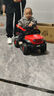 babypure shine兒童電動(dòng)車(chē)手推車(chē)四輪遙控越野車(chē)小孩充電男女寶寶玩具車(chē)可坐人 紅單驅音樂(lè )電動(dòng)款+禮包 曬單實(shí)拍圖