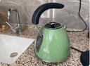 一特（EnTech）2000W速熱燒水壺 家用恒溫智能語音電熱水壺 保溫加厚304不銹鋼電茶壺自動(dòng)斷電 大容量 1.6L ET804橄欖綠-聲控款 曬單實(shí)拍圖