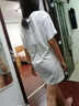 度凡尼斯長(zhǎng)t恤女 過(guò)臀高檔純棉搭配鯊魚褲純棉大版長(zhǎng)款短袖t恤女遮屁股 黑色 [] XL [140-165斤] 曬單實(shí)拍圖