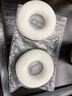 承策 適用JBL Tune 600 660 670 NC耳罩T450/T500/T510/T520 BT耳機套杰寶頭戴式耳墊隔音海綿墊配件 【皺皮款】暗夜黑色耳套一對【7cm】 曬單實(shí)拍圖