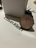 凱文克萊（Calvin Klein）官方正品CK永恒簡約石英情侶款送男友銀白色25200156七夕禮物 曬單實(shí)拍圖