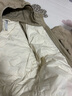 蕉內(nèi)（Bananain）【周冬雨同款】氫氣502A女士輕薄羽絨服連帽24秋冬新款保暖外套 抹茶綠拼夜影紫 M 曬單實(shí)拍圖