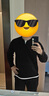 MR.25美式重磅肌理華夫格假兩件V領(lǐng)男士長(zhǎng)袖T恤春季寬松硬漢打底衫男 黑色 2XL 【適合160-180斤】 曬單實(shí)拍圖