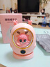 迪普爾暖手寶二合一充電式便攜迷你小夜燈暖手暖寶寶送生日禮物女 粉色鹿-五檔調溫-3600mAh 曬單實(shí)拍圖