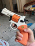 高恩小月亮ZP5加重左輪玩具槍軟彈搶男孩成人發(fā)射器cs兒童手熗wargame 手動(dòng) 24發(fā) 357橙色標配 曬單實(shí)拍圖