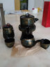 龍寅 茶具套裝懶人半自動(dòng)創(chuàng)意泡茶器家用陶瓷茶壺茶杯整套茶具 古韻半自動(dòng)帶茶葉罐 1件 曬單實(shí)拍圖