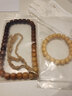 原生態(tài)風(fēng)化果彩虹白玉菩提根老型桶純手工大師工藝手持手串 風(fēng)化果36手持(13MM) 曬單實(shí)拍圖