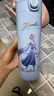 迪士尼（Disney） 冰雪兒童直飲保溫杯316不銹鋼帶吸管細杯身小學(xué)生防漏水杯 直飲杯8051-冰雪紫色-500ml 曬單實(shí)拍圖