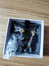 憶奴嬌嵐裳925銀飾品水晶耳環(huán)百搭時尚長款水滴流蘇耳墜耳飾首飾禮物 AB彩色 曬單實拍圖