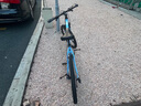云宵山地自行車(chē)學(xué)生女山地車(chē)公路賽車(chē)騎行變速女士越野中學(xué)生代步單車(chē) 【瑚云粉】減震-鋼架三刀輪 26寸21速（160-180cm） 曬單實(shí)拍圖