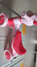 babyjianle1-3歲無(wú)腳蹬溜溜車(chē)童車(chē)玩具扭扭車(chē)四輪兒童四輪滑行車(chē)寶寶助步車(chē) 升級款仙女粉【音樂(lè )燈光】 曬單實(shí)拍圖