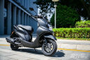 YAMAHA雅马哈摩托车福颖125新款JYM125T-2D踏板车电喷整车可上牌FORCEX 福颖125/曜石黑/BV25-010C 实拍图