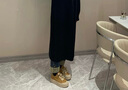 九寸陽光德訓(xùn)鞋女2024新款百搭韓版厚底松糕鞋圓頭系帶休閑鞋時(shí)尚板鞋 時(shí)尚運(yùn)動(dòng)大頭德訓(xùn)鞋黃色 36 曬單實(shí)拍圖