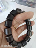 蒂海玉珠文萊黑油老料沉香手串藏式桶珠沉香木佛珠手串收藏送朋友 12mm桶珠*17顆【附帶證書】 曬單實(shí)拍圖