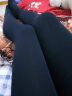 浪莎丝袜女春秋款天鹅绒连裤袜防勾连体打底袜 黑色3 80D微透肉（适合18℃-28℃） 实拍图