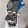 才俏短褲男夏季亞麻色直筒5分沙灘褲五分褲夏季短褲棉麻褲子休閑運動 豆綠 4XL (160-175斤) 曬單實拍圖