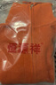 恒源祥2024秋冬翻領(lǐng)雙拉鏈羊毛衫針織毛衣女開衫寬松洋氣加厚羊絨 橘色  XL 建議110-120斤 曬單實(shí)拍圖