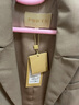 PORTS寶姿新品女裝長袖西服ALM8J015MWP098 褐色 M (6) 曬單實拍圖