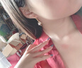 迪后（Dirholl）輕奢品牌999金耳環(huán)女士長款足金耳飾黃金耳墜時尚首飾品生日禮物 心中有你-999足金耳環(huán) 曬單實(shí)拍圖