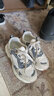 阿米艾（amiai）女童運動(dòng)鞋春秋新款時(shí)尚兒童透氣休閑鞋學(xué)生跑鞋中大童韓版老爹鞋 米白 36 /鞋內長(cháng)約22.5cm 曬單實(shí)拍圖