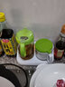 茶花玻璃調(diào)味盒調(diào)味罐調(diào)料盒廚房調(diào)料罐糖鹽味精罐盒廚房用品 2組調(diào)味盒+550ML油壺(綠色) 曬單實(shí)拍圖