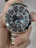 卡西歐（CASIO） 卡西歐(CASIO)男士手表商務休閑指針鋼帶防水計時腕表送男友禮物 EF-130D-1A2 曬單實拍圖