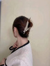 締晶麥穗發(fā)夾胸針套裝女高端2025款胸花抓夾鯊魚夾盤發(fā)抓夾七夕禮物  曬單實(shí)拍圖