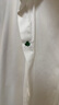 GIEVES CHARLES高支紗純棉商務(wù)休閑四葉草刺繡法式白襯衫男長(cháng)袖 四葉草 40 曬單實(shí)拍圖