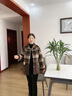 俞兆林（YUZHAOLIN）媽媽裝洋氣外套女中年女士毛呢大衣新款中老年女裝秋冬加絨上衣 咖格 XL （推薦105斤以下) 曬單實(shí)拍圖