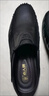 老人頭男鞋新款商務(wù)休閑皮鞋男士真皮透氣舒適軟底耐磨防滑套腳駕車(chē)鞋 黑色 41 曬單實(shí)拍圖