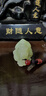 可玉可求七夕禮物 孤品和田玉貔貅手把件 男士煙灰色玉石把玩件可做小擺件 款一 M9731z 曬單實(shí)拍圖
