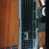 灵蛇（LINGSHE）真机械手感游戏键盘鼠标套装 金属面板 键帽发光 十九键无冲 鼠标键盘套装MK210银灰 实拍图
