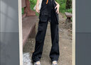 莫代爾2025年冬季新款寬松面包棉衣棉服女連帽加厚小個(gè)子棉襖中長(cháng)款外套 黑色 M 建議100-120斤 曬單實(shí)拍圖