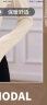 La Chapelle City拉夏贝尔德绒打底衫女秋冬内搭洋气2023新款半高领修身长袖打底衣 杏-纯色 L 实拍图