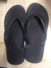 LINBUXAN2024新款人字拖男士夏時(shí)尚外穿防滑拖鞋男潮流個(gè)性橡膠夾腳沙灘鞋 純黑 41/42 曬單實(shí)拍圖