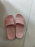 酷趣   居家簡(jiǎn)約浴室拖鞋情侶款沙灘洗澡涼拖CQ-107922 活力粉 37-38 適合37-38 曬單實(shí)拍圖