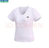 YONEX新品尤尼克斯羽毛球服短袖女運動(dòng)T恤透氣速干運動(dòng)上衣網(wǎng)球服 女款 215083 白色 M 曬單實(shí)拍圖