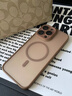 魔杰樂【膚感沙漠金】全包鏡頭膜適用iphone16pro手機殼蘋果15proMax磁吸充電14新款13磨砂12保護套男女 磁吸沙漠金 【膚感磨砂，鏡頭全包】 iPhone 16 plus 曬單實拍圖