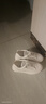 百麗尚熙品牌內(nèi)增高小白鞋女2025女鞋夏季厚底網(wǎng)面休閑配裙子不累腳運動鞋 白色皮面 36 (230mm) 曬單實拍圖