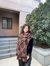 CRANTA KOMEIA圍巾女2025新款冬季輕奢圍脖保暖雙面披肩生日禮物送女友老婆 奶咖棕色 高級感送女朋友愛(ài)人實(shí)用高檔 曬單實(shí)拍圖
