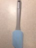 菲仕樂 食色系列烘培工具新手DIY 搟面搟硅膠墊刮刀打蛋器耳套 粉藍硅膠刮刀 曬單實拍圖