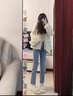 Jret小香風(fēng)外套女2025年冬季新款高級(jí)感加厚圓領(lǐng)網(wǎng)紅上衣女 圖片色 M 曬單實(shí)拍圖