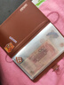 美銷(xiāo)寶存單收納本存單夾票據夾支票匯票定期存款存折收納整理神器家用理財夾子銀行卡身份證名片透明插袋 存單本帶磁扣-【20頁(yè)】棕色+貼紙 曬單實(shí)拍圖
