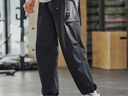 安德瑪（UNDERARMOUR）【城市野趣系列】UA秋冬男子工裝運動(dòng)休閑長(cháng)褲1387984 黑色001 M 曬單實(shí)拍圖