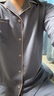 Charm Kendo高檔禮盒萊賽爾棉長(cháng)袖睡衣男家居服套裝秋季套裝親膚舒適精致休閑 灰藍【棉柔順男士家居服禮盒裝】 送老公實(shí)用高級感 L(100-130斤) 曬單實(shí)拍圖